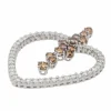 Pendentif Coeur Or blanc Diamant