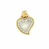 Pendentif Coeur Or Jaune 18k & Diamants