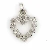 Pendentif Coeur Or jaune Diamant