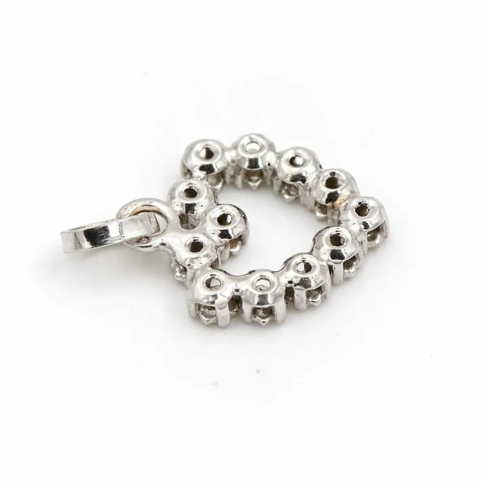 Pendentif Coeur Or jaune Diamant