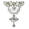Pendentif croix avec diamants