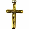Pendentif Croix avec Le Christ Or