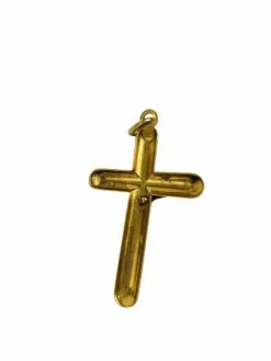 Pendentif Croix avec Le Christ Or