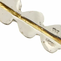 Pendentif croix avec émeraude