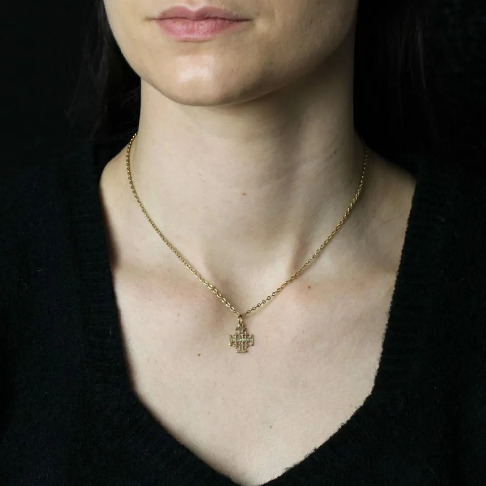 Pendentif croix de Jérusalem