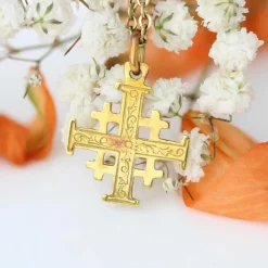 Pendentif croix de Jérusalem