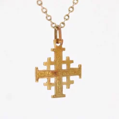 Pendentif croix de Jérusalem