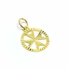 Pendentif Croix de Malte or jaune