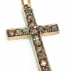 Pendentif Croix diamants