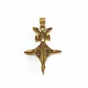 Pendentif Croix du Sud or rose