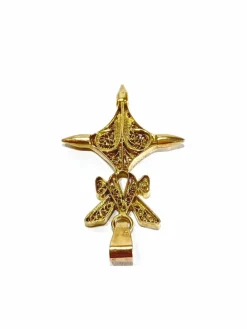 Pendentif Croix du Sud or rose