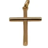 Pendentif Croix en Or Jaune