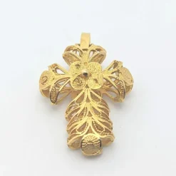 Pendentif Croix en Or jaune