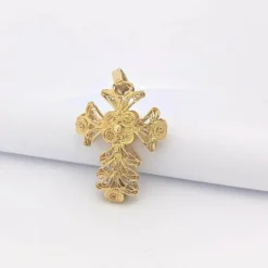 Pendentif Croix en Or jaune