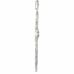 Pendentif croix en platine serti de diamants