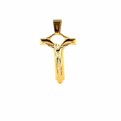 Pendentif Croix Or Jaune
