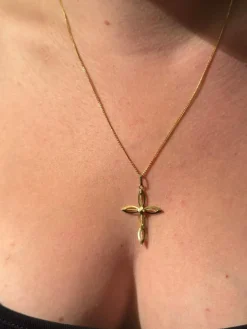 Pendentif Croix Or jaune