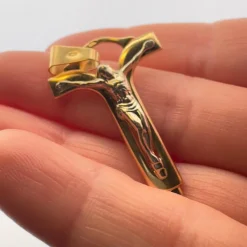 Pendentif Croix Or Jaune