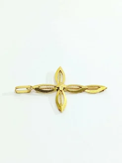 Pendentif Croix Or jaune