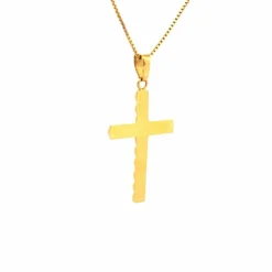 Pendentif Croix Or Jaune 18k