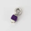 Pendentif Cube violet Diamants