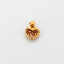Pendentif Cœur Diamants