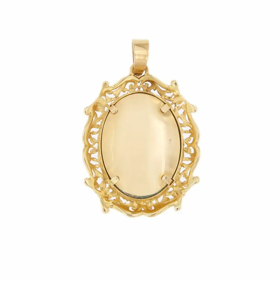 Pendentif dame noble miniature