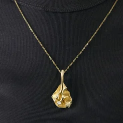 Pendentif d'Artiste Or Jaune Diamant