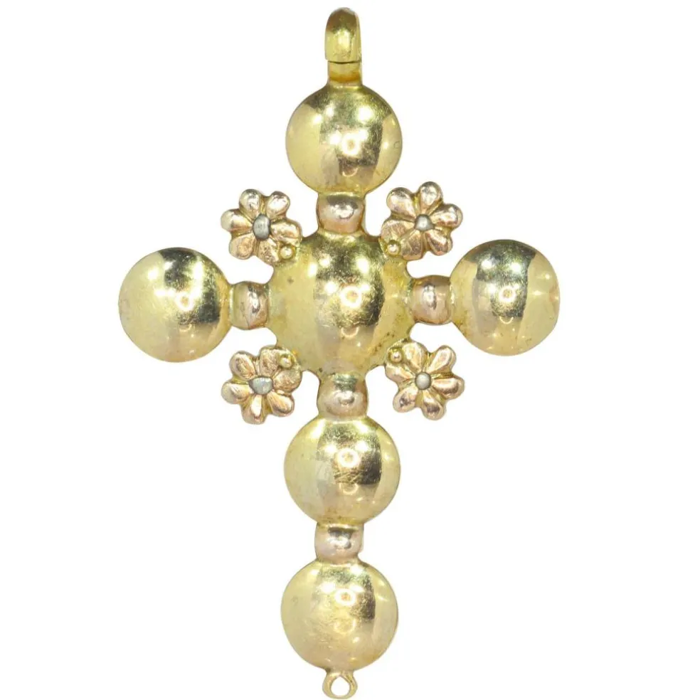 Pendentif diamant en or