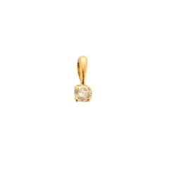 Pendentif Diamant Or Jaune