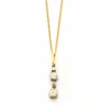 Pendentif Diamants Or Argent