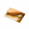 Pendentif en agate, motif d'oiseau en or jaune reprenant une gouache de Georges Braque