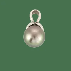 Pendentif en or blanc et perle de Tahiti