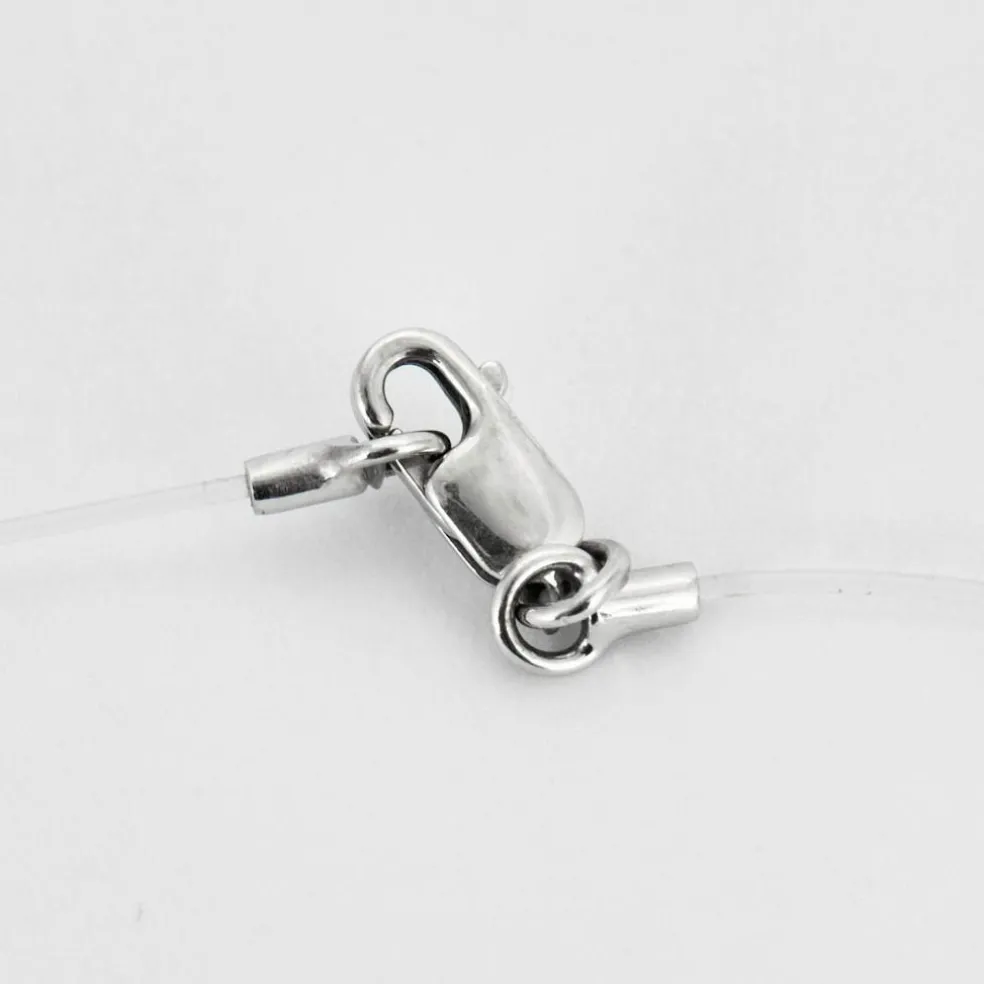 Pendentif en or blanc et diamants