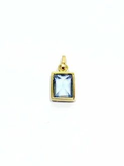 Pendentif en or et Spinelle