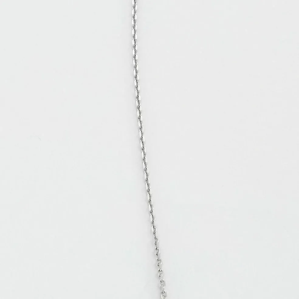Pendentif en or gris et diamants