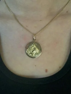 Pendentif en Or jaune & rose