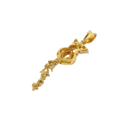 Pendentif en or jaune et diamants