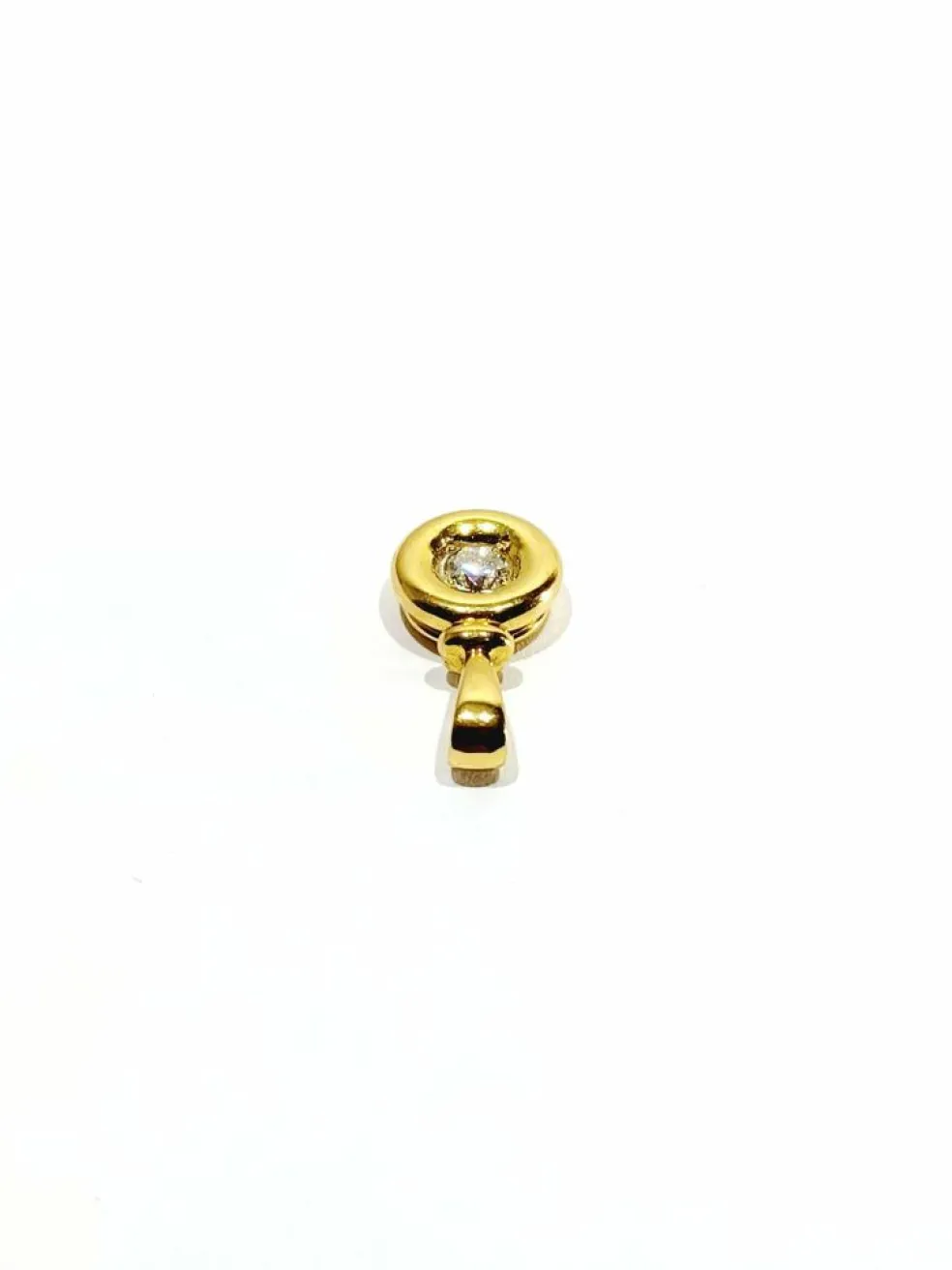 Pendentif en or jaune et diamant