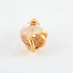 Pendentif en quartz rutile de l'Arkansas