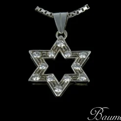 Pendentif Etoile Diamants et sa chaîne