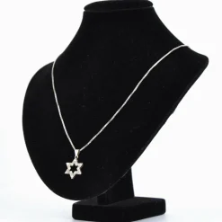 Pendentif Etoile Diamants et sa chaîne