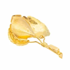 Pendentif Feuille Or jaune