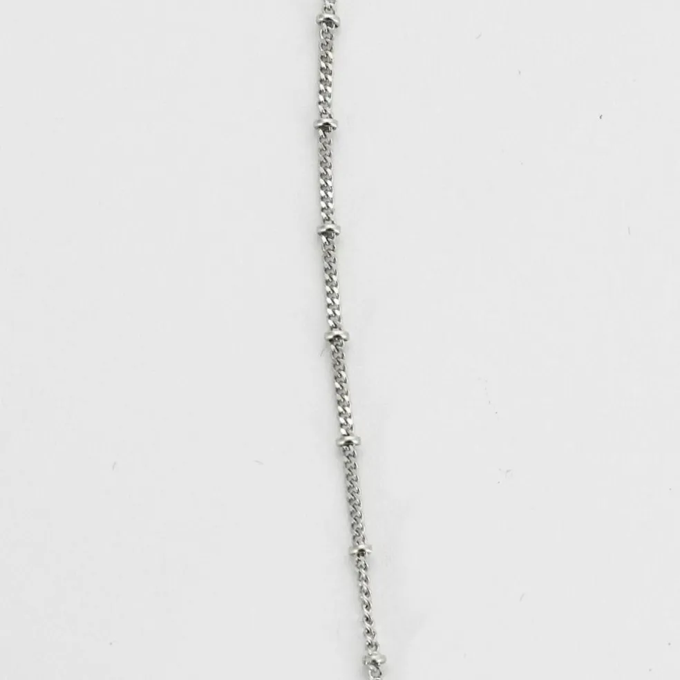 PENDENTIF FLEUR DIAMANTS OR BLANC