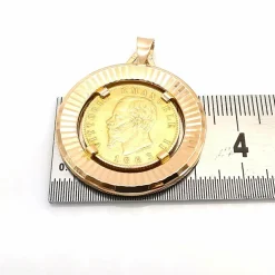 Pendentif francs suisses 1863