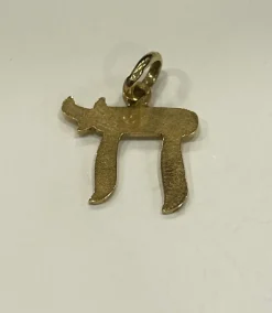 Pendentif HAÏ or jaune