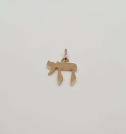 Pendentif "hai" or rose
