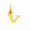 Pendentif Lettre Or jaune