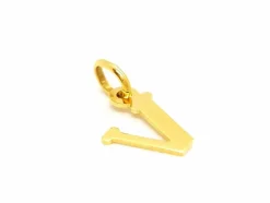 Pendentif Lettre Or jaune