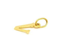 Pendentif Lettre Or jaune